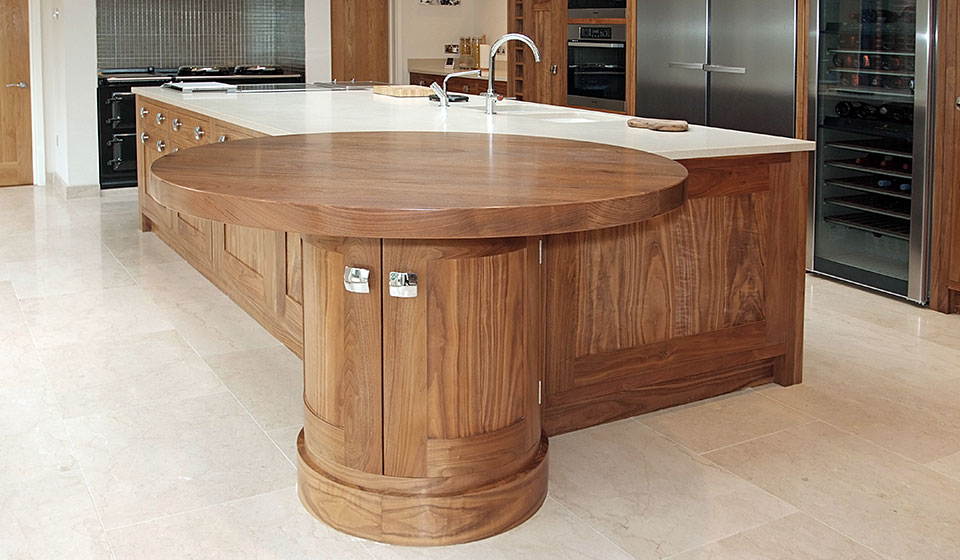 Circular breakfast bar seating area by Michael Cottrell Furniture Circular breakfast bar seating area by Michael Cottrell Furniture